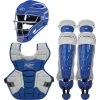 Rawlings Adult Royal/White VELO 2.0 Catcher's Gear Box Set: CSV2A-R/W