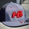 Headbanger Sports I8501 Cap America Flexfit Performance Trucker Mesh Back Hat: Graphite / Red -Baseball Equipment Shop 13 78642f5e c264 4044 8a61 cb87182afc08