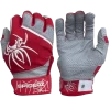 2022 Spiderz PRO Model Batting Gloves: Red/White -Baseball Equipment Shop 2022SpiderzPRO Red White