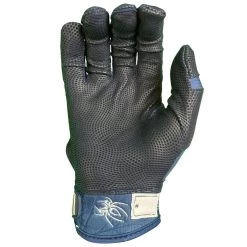 2023 Spiderz Pro Model Batting Gloves: Navy Blue/White -Baseball Equipment Shop 2023SpiderzProModelBattingGloves Navy White 2