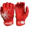 2023 Spiderz Pro Model Batting Gloves: Red/White -Baseball Equipment Shop 2023SpiderzProModelBattingGloves Red White Title