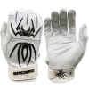 2022 Spiderz ENDITE Batting Gloves: White And Black -Baseball Equipment Shop 22EnditeWhiteBlack