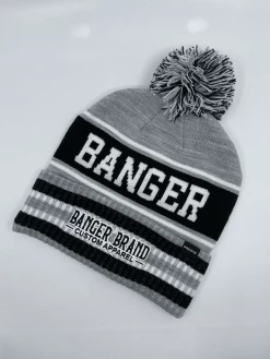 Banger Brand Custom Heather Winter Pom-Pom Beanie -Baseball Equipment Shop 872782d8 5742 4398 82ac 04162cf72d71