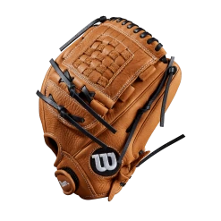 Wilson Aura A900 12" Fastpitch Softball Glove: WTA09RF2012 -Baseball Equipment Shop A09LF2012 2 Aura FP 12 BritishTan White Alt 01