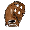 Wilson Aura A900 33" Fastpitch Catcher's Mitt : WTA09RF20FPCM -Baseball Equipment Shop A09RF20CM 0 Aura FP Catchers Mitt 33 BritishTan White Back