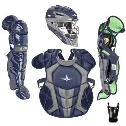 All-Star S7 Axis Elite (Ages 9-12) Catcher's Kit NOCSAE Approved: CKCC912S7X -Baseball Equipment Shop All StarS7AxisElite Ages12 16 Catcher sKitNOCSAEApproved CKCC1216S7XNavy d0b7a4a6 34f2 48da 828e 4e08f7213faf