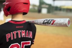 Marucci CAT 7 Silver (-10) USSSA Baseball Bat: MSBC7210S -Baseball Equipment Shop CAT7Silver 10