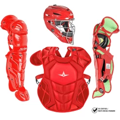 All-Star S7 Axis Elite (Ages 12-16) Solid Catcher's Kit NOCSAE Approved: CKCC1216S7XS -Baseball Equipment Shop CKCC1216S7X SSC WEB