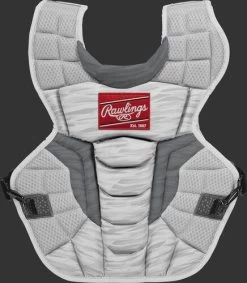 Rawlings Intermediate White/Silver VELO 2.0 Catcher's Gear Box Set: CSV2I-W/SIL -Baseball Equipment Shop CSV2A W SIL ChestProtector 3b1e8afa d3e3 4459 a2c1 2ff1b9873146