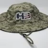 HB Sports Exclusive Pacific 1946 Boonie Bucket Cap: DESERT Camo -Baseball Equipment Shop Camo Bucket Cap AMerican Flag