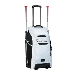 Easton Jen Schro Catcher's Wheeled Bag: A159058 -Baseball Equipment Shop Catcher s Wheeled Bag Jen Schro Side Right
