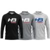 Headbanger Sports Exclusive Ultra Lightweight Long Sleeve Hoodies: Stars & Bars -Baseball Equipment Shop CoverImage1