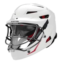 Easton Hellcat Slowpitch Fielding Helmet: EHCATH -Baseball Equipment Shop EASTONHELLCATSLOWPITCHFIELDINGHELMET White
