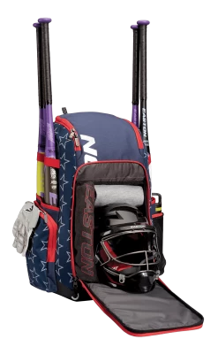 Easton Roadhouse Slowpitch Backpack: EBA004 -Baseball Equipment Shop EBA004 SS3