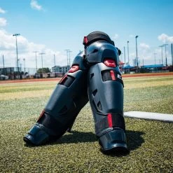 Easton Hellcat Slowpitch Fielding Leg Guards: EHCATL -Baseball Equipment Shop EastonHellcatSlowpitchFieldingLegGuards EHCATL 1