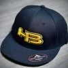 HB Sports Exclusive ES811 Fitted Hat: Black And Yellow -Baseball Equipment Shop HBBlackandYellow