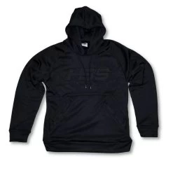 Headbanger Sports Performance Fleece Line Hoodie W/ Kangaroo Pocket: Black