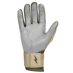 Bruce Bolt Premium Pro Military Series Long Cuff Batting Gloves: Beige 11 Bruce Bolt Premium Pro Military Series Long Cuff Batting Gloves: Beige -Baseball Equipment Shop IMG 0883