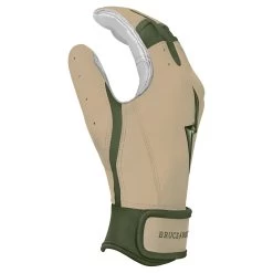 Bruce Bolt Premium Pro Military Series Short Cuff Batting Gloves: Beige -Baseball Equipment Shop IMG 0889