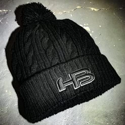 HB Sports Woven Knit Winter Hat (Beanie) -Baseball Equipment Shop IMG 0901