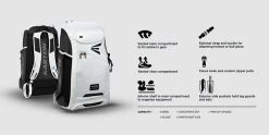 Easton Jen Schro Catcher's Backpack: 8073091 -Baseball Equipment Shop Jen Catchers BP Detailed