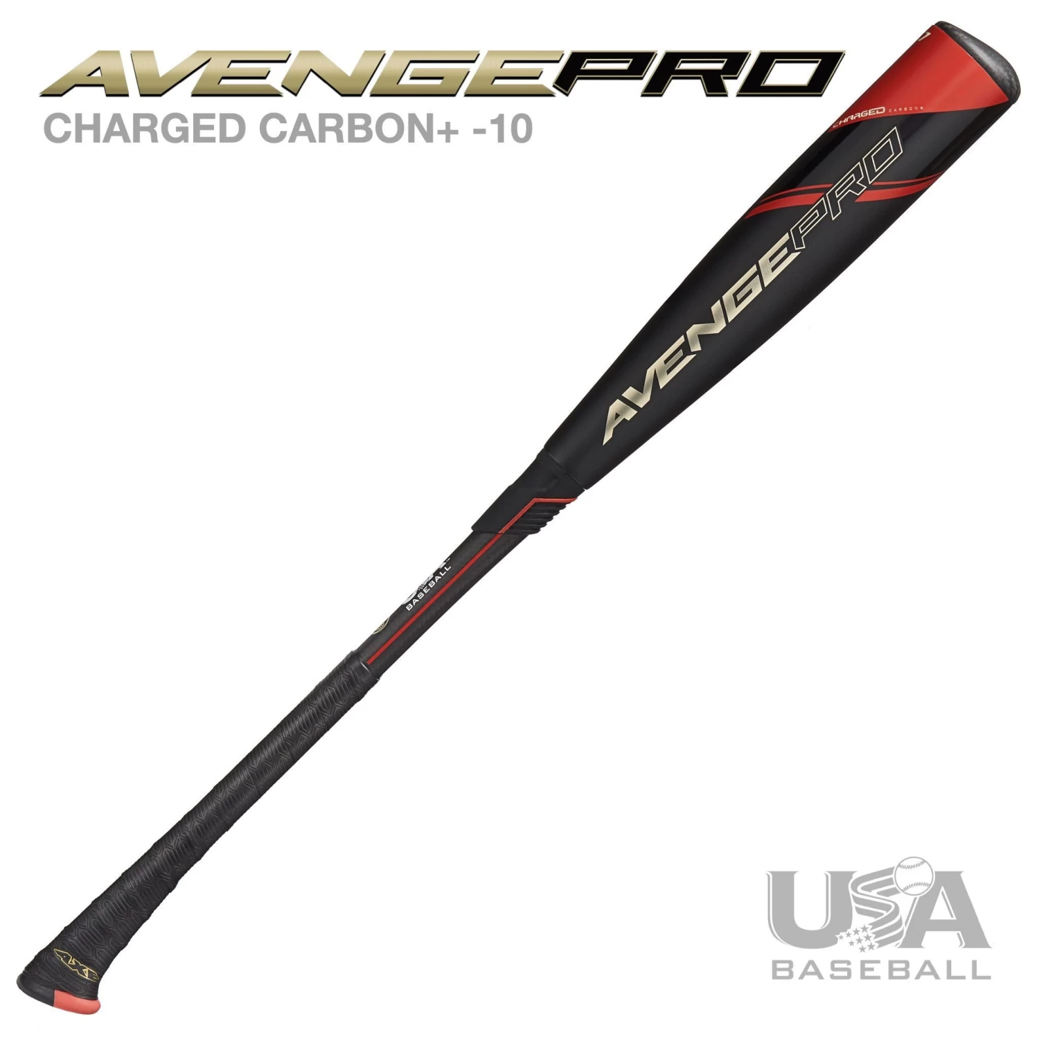 2022 AXE Avenge Pro (-10) 2 5/8" USA Baseball Bat: L142JP 4 2022 AXE Avenge Pro (-10) 2 5/8" USA Baseball Bat: L142JP - Image 2