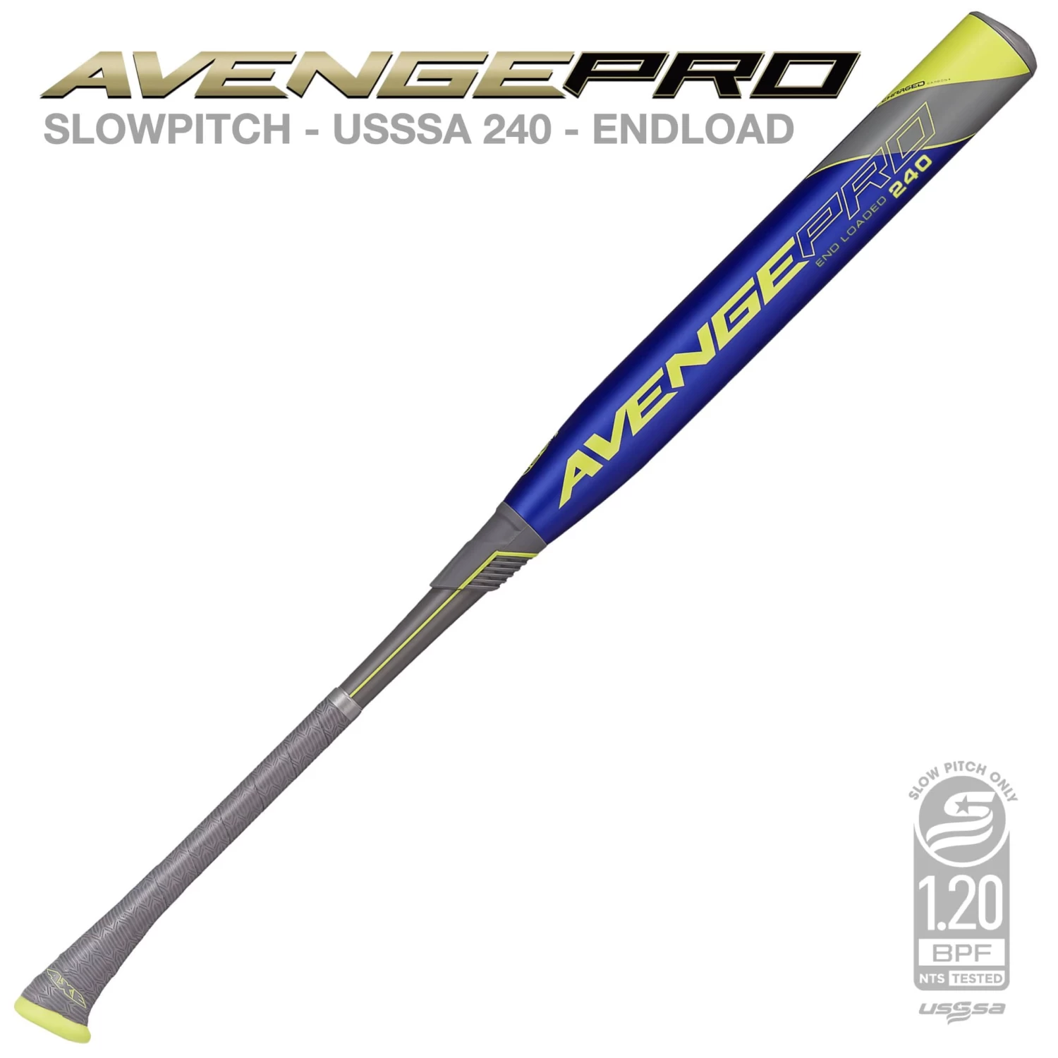 2022 Axe Avenge Pro 240 USSSA Slowpitch Softball Bat - Endloaded: L154JP-E 3 2022 Axe Avenge Pro 240 USSSA Slowpitch Softball Bat - Endloaded: L154JP-E
