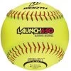 Worth 12" Launch 650 Ultimate Distance Slowpitch Softballs (Dozen): L650Y -Baseball Equipment Shop L650Y