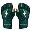 Bruce Bolt PREMIUM PRO Long Cuff Batting Gloves: Green -Baseball Equipment Shop LC GRNG HERO