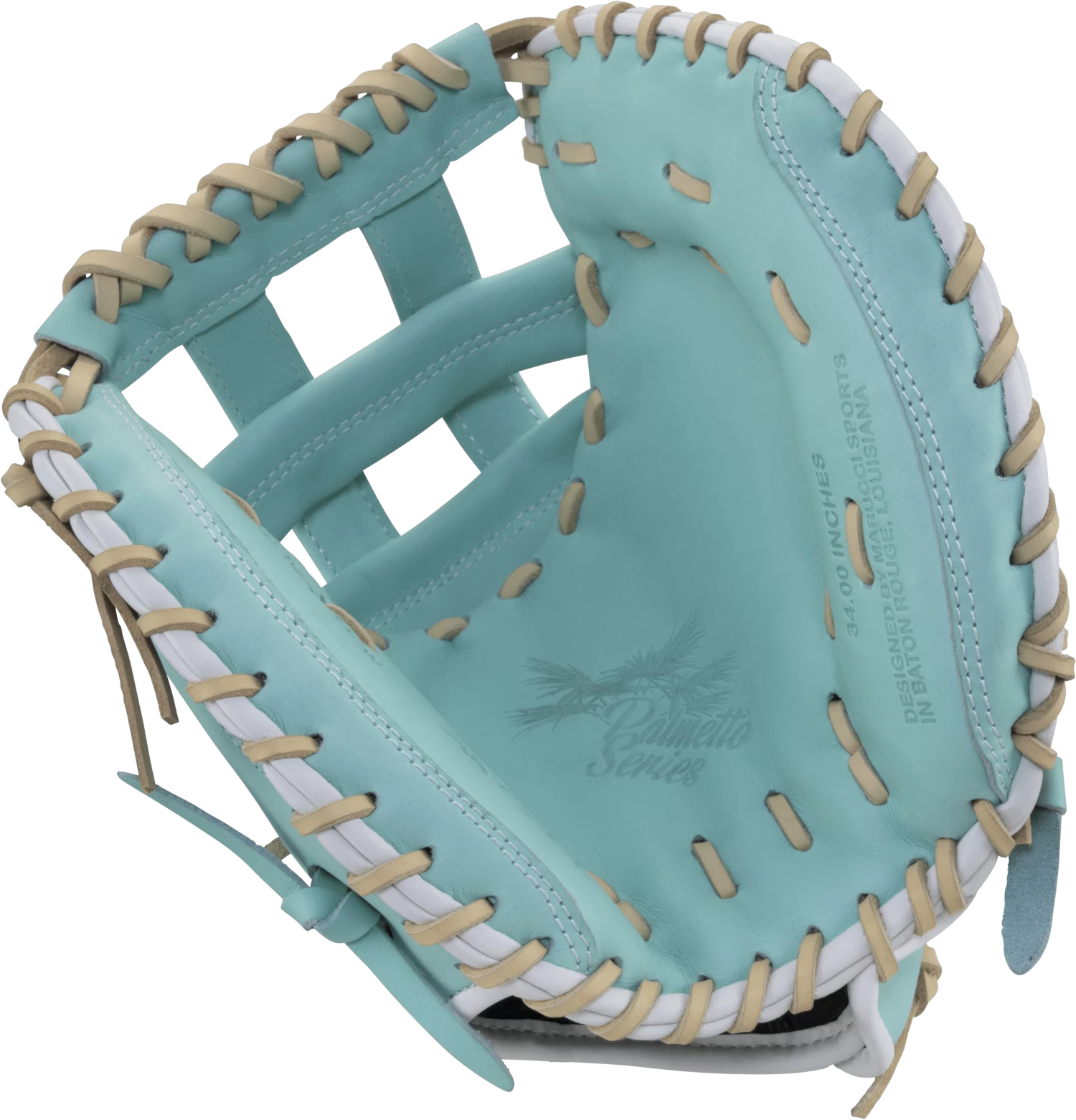 Marucci Palmetto 240C2 34" Fastpitch Catcher's Mitt: MFGPLM240C2FP 6 Marucci Palmetto 240C2 34" Fastpitch Catcher's Mitt: MFGPLM240C2FP - Image 4