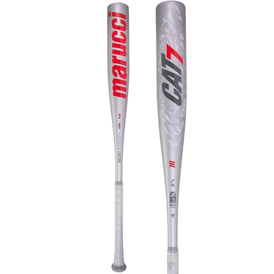 Marucci CAT 7 Silver (-5) USSSA Baseball Bat: MSBC725S 3 Marucci CAT 7 Silver (-5) USSSA Baseball Bat: MSBC725S