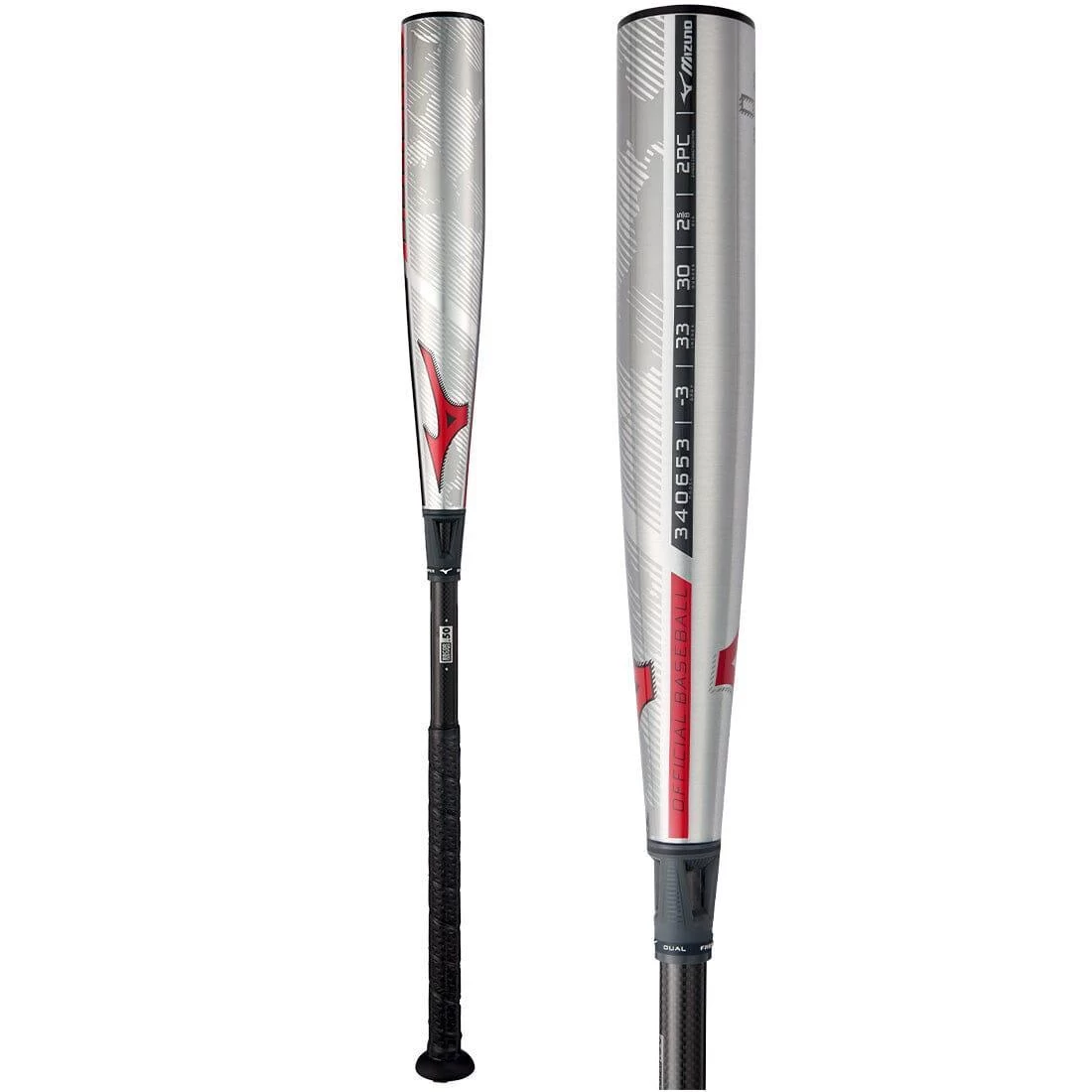 2023 Mizuno Duality Hybrid (-3) BBCOR Baseball Bat: 340653 3 2023 Mizuno Duality Hybrid (-3) BBCOR Baseball Bat: 340653
