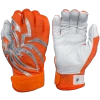2022 Spiderz PRIZM Batting Gloves: Orange/Silver 2 2022 Spiderz PRIZM Batting Gloves: Orange/Silver -Baseball Equipment Shop PRIZM OrangeSilver