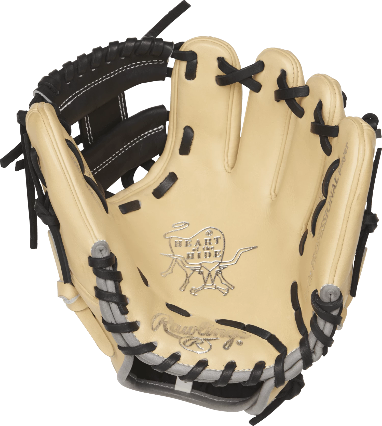 Rawlings Heart Of The Hide 9.5" Training Glove: PRO200TR-2C 6 Rawlings Heart Of The Hide 9.5" Training Glove: PRO200TR-2C - Image 4
