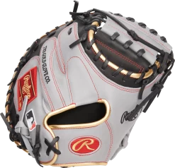Rawlings Heart Of The Hide R2G 33" Baseball Catcher's Mitt: PRORCM33-23BGS