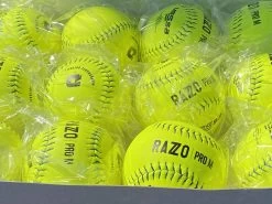 DeMarini RAZZO 12" PRO M USSSA Slowpitch Softballs (Dozen): WTDRZPMC12UB -Baseball Equipment Shop PhotoMar11 121203PM