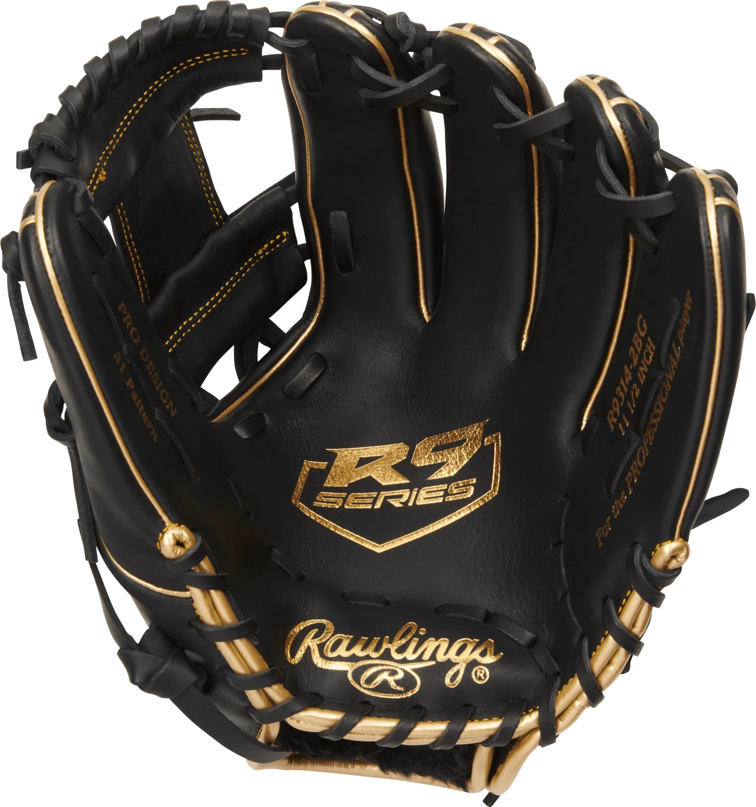Rawlings R9 11.5" Infield Baseball Glove: R9314-2BG 4 Rawlings R9 11.5" Infield Baseball Glove: R9314-2BG - Image 2