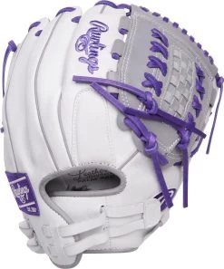 Rawlings Liberty Advanced Color Series 12.5" Fastpitch Glove: RLA125 (Multiple Colors) -Baseball Equipment Shop RLA125 18WPG 2 png