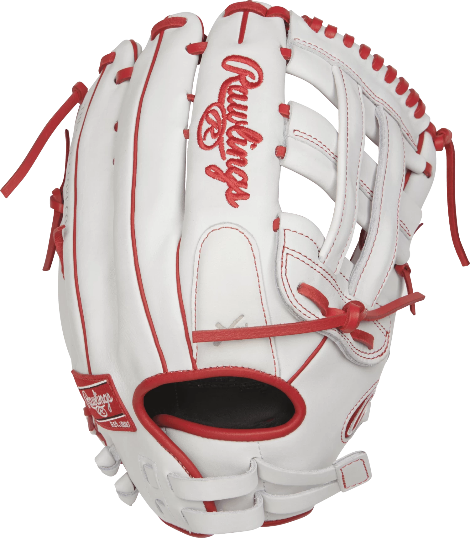 Rawlings Liberty Advanced 13" Fastpitch Softball Glove: RLA130-6W 3 Rawlings Liberty Advanced 13" Fastpitch Softball Glove: RLA130-6W