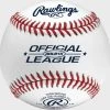 Rawlings ROLB1X Official League Practice Baseballs: One Case (10 Dozen) -Baseball Equipment Shop ROLB1X 1