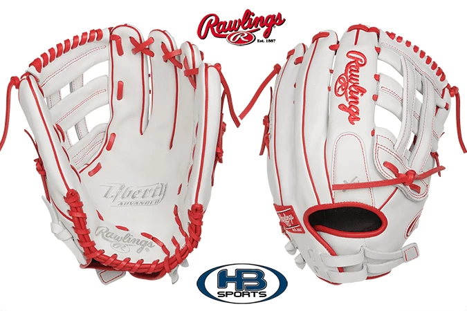 Rawlings Liberty Advanced 13" Fastpitch Softball Glove: RLA130-6W 6 Rawlings Liberty Advanced 13" Fastpitch Softball Glove: RLA130-6W - Image 4