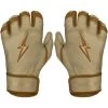 Bruce Bolt PREMIUM PRO Gold Series Batting Gloves: Short Cuff -Baseball Equipment Shop SC GLD HERO