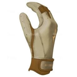 Bruce Bolt PREMIUM PRO Gold Series Batting Gloves: Short Cuff -Baseball Equipment Shop SC GLD SIDE