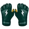 Bruce Bolt PREMIUM PRO Short Cuff Batting Gloves: GREEN -Baseball Equipment Shop SC GRNG HERO
