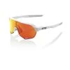 100% S2 Sunglasses Soft Tact Off White - HiPER Red Multilayer Mirror Lens -Baseball Equipment Shop SP21 S2 60006 00007 3Q
