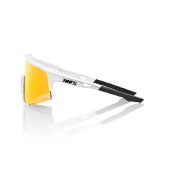 100% SPEEDCRAFT Sunglasses Soft Tact Off White - HiPER Red Multilayer Mirror Lens -Baseball Equipment Shop SP21 SPEEDCRAFT 60007 00009 PROFILE