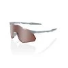 100% HYPERCRAFT Sunglasses Matte Stone Grey - HiPER Crimson Silver Mirror Lens -Baseball Equipment Shop SP22 HYPERCRAFT XS 60002 00001 3Q
