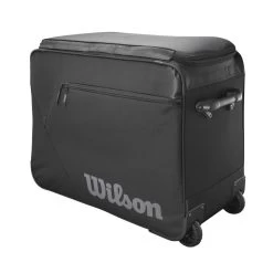 Wilson Coaches Ball Bucket Roller Bag: WB5710701 -Baseball Equipment Shop WB5710701 2 Wilson Ball Bucket Bag Black.png.cq5dam.web .1200.1200