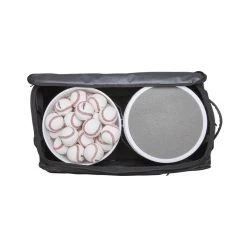 Wilson Coaches Ball Bucket Roller Bag: WB5710701 -Baseball Equipment Shop WB5710701 7 Wilson Ball Bucket Bag Black Detail.png.cq5dam.web .1200.1200