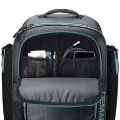2022 DeMarini Spectre Baseball And Softball Backpack: WB57176 -Baseball Equipment Shop WB5717602 6 Spectre Backpack Grey Mint.png.cq5dam.web .1200.1200